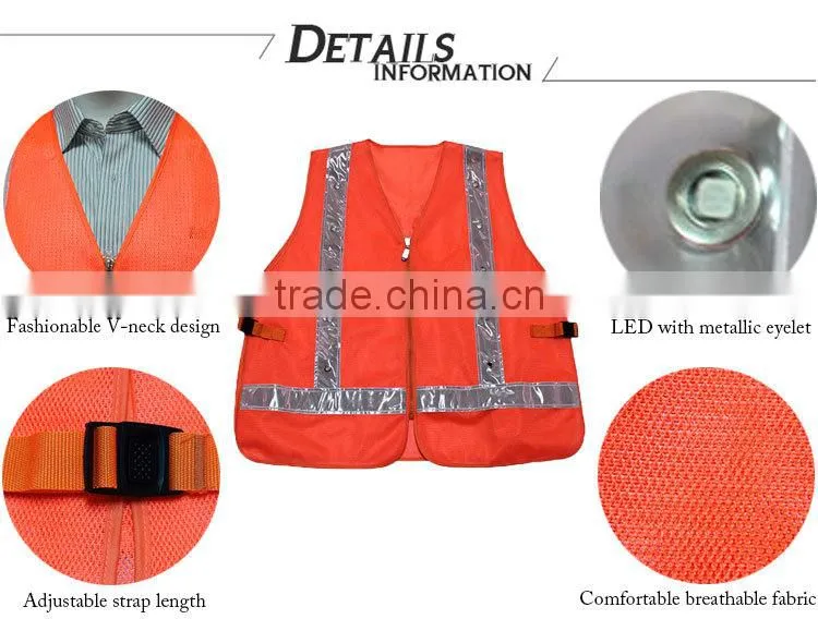 utility vest uniform for cleaning at night