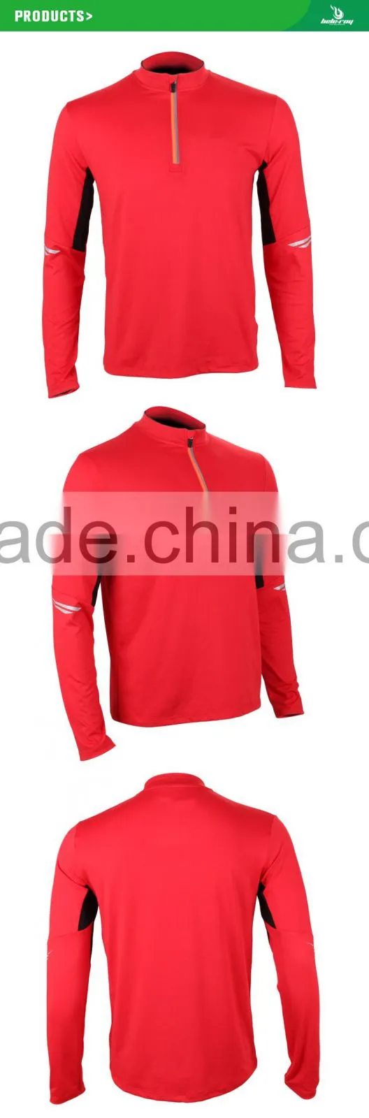 Design customized thermal T shirt long sleeve for men,comfortable long sleeve sport wear polo t-shirt