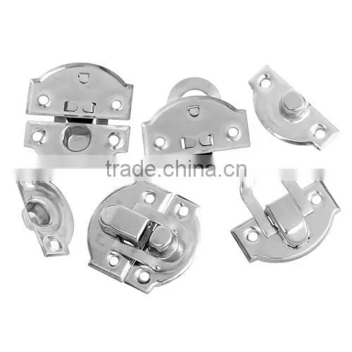 Wholesale Silver Tone Jewelry Wooden Case Boxes Making Lock Latch