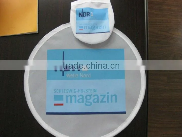 Folding Nylon Frisbee/frisbee/flying disc