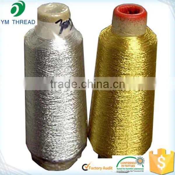 Manufacturer metallic yarn for weaving