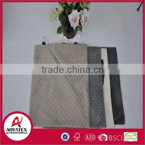 2016 new quilt cushion cover, solid micromink quilt cushion, reversible cushion pillow manufacturer