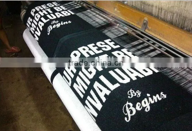 custom printed linen tea towel
