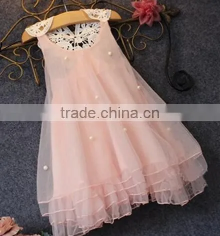 Summer New Baby Dresses Girl Lace Bow First Birthday Party Princess Dress Wedding Christening Gowns Baby Girl Dress