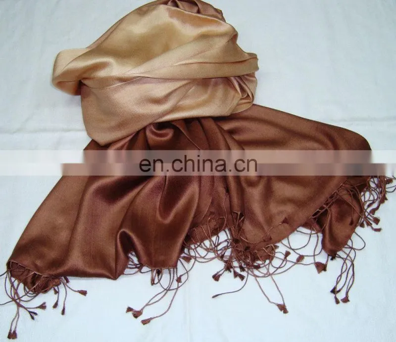 Omrey 100% Pure Silk Shawls in satin weave