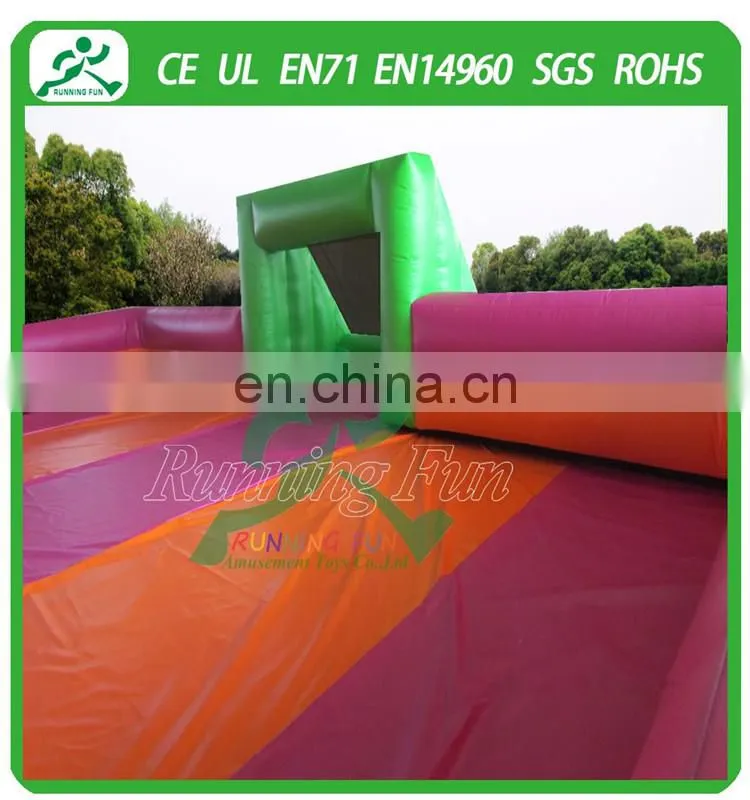 durable inflatable football field, wonderful for foam football game