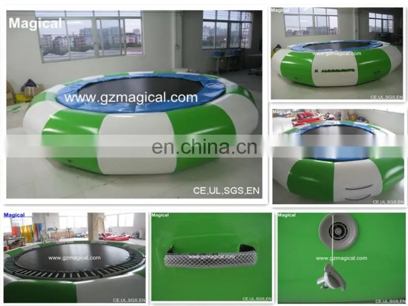 Supper summer Inflatable Water Game Inflatable Water Trampoline Inflatable Trampoline