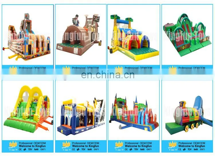 Attractive inflatable obstacle toy, popular inflatable obstacle course