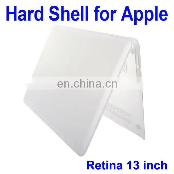 New Coming Folio Frosted Plastic Hard Shell Matt Case For Macbook Pro Retina 13 inch