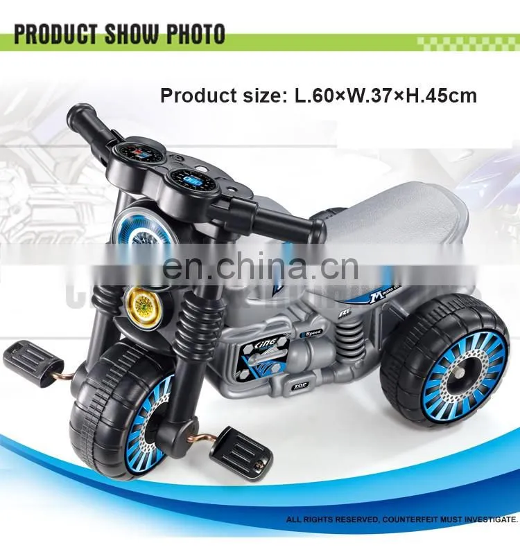 Funny small plastic tricycle pedal toy car