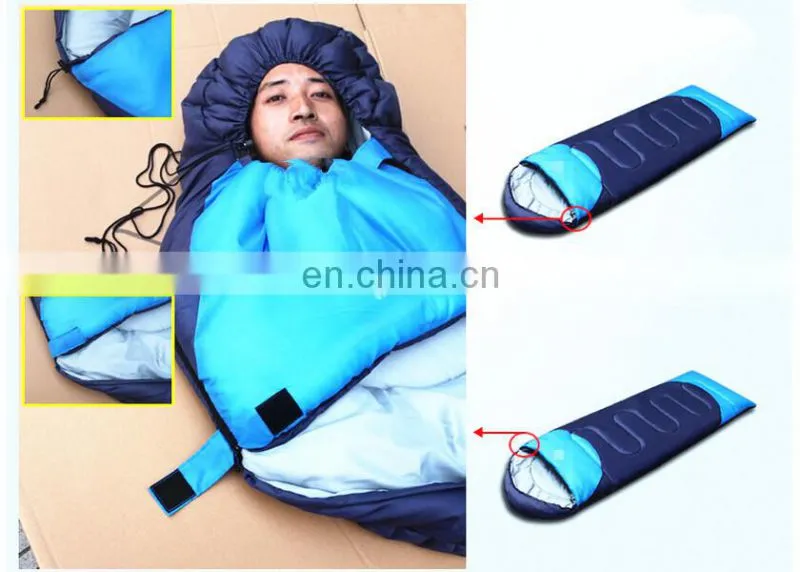 Chinese factory price inflatable hammock a sleeping bag banana sleeping bags
