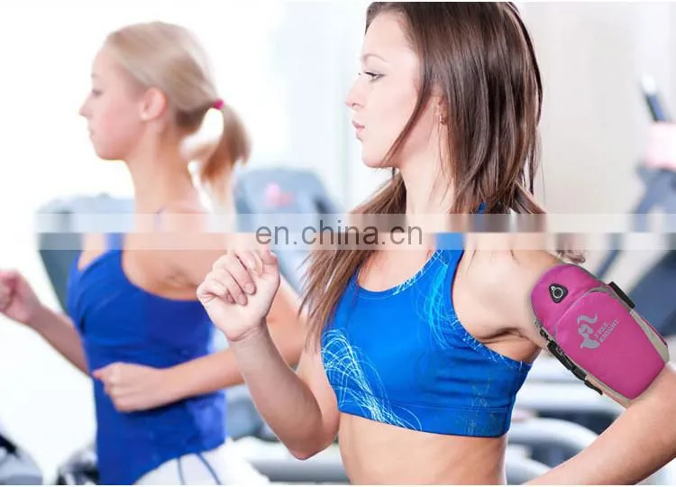 cheap Outdoor Cycling Sports Running Camping Wrist Pouch Mobile Phone Arm Bag Key Money arm sports bag