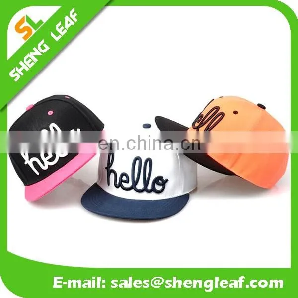 2017 fashion design of soft brim baseball cap hat