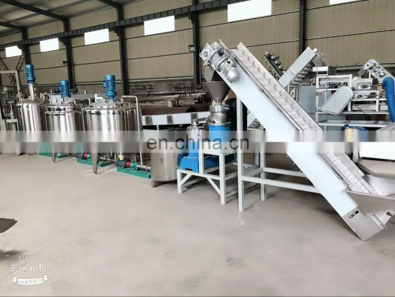 automatic sesame butter production line Manufacturer industrial sesame butter making machine