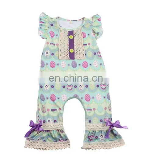 Wholesale organic 100% cotton baby clothes china baby pattern romper