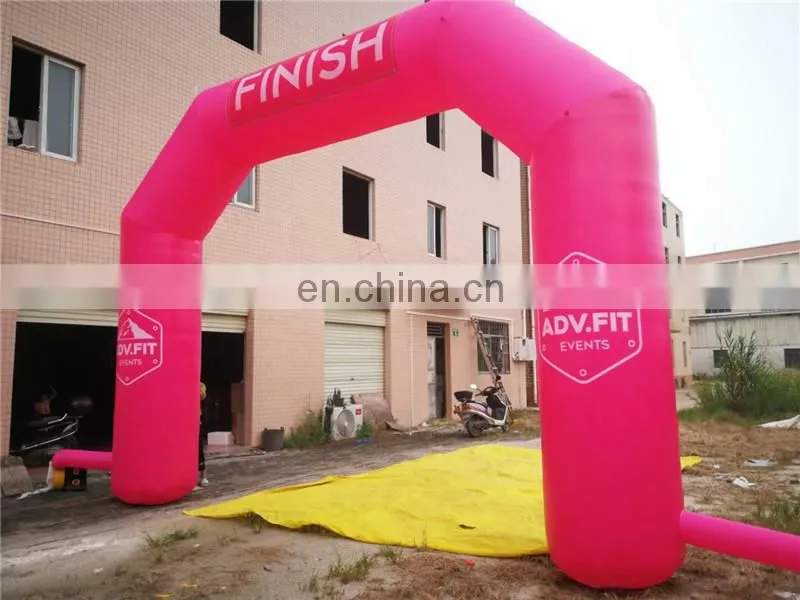 Commercial 5mH Inflatable Start And Finish Line Cheap Air Start Finish Arch On Sale