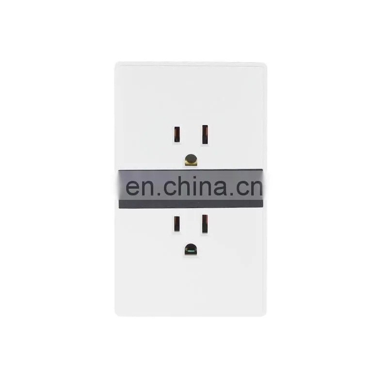 Wifi smart in wall power timer outlet remote control us adapter switch socket plug