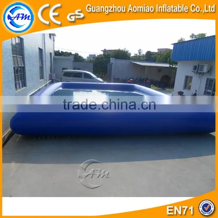 PVC large inflatable pool, floating inflatable boat swimming pool