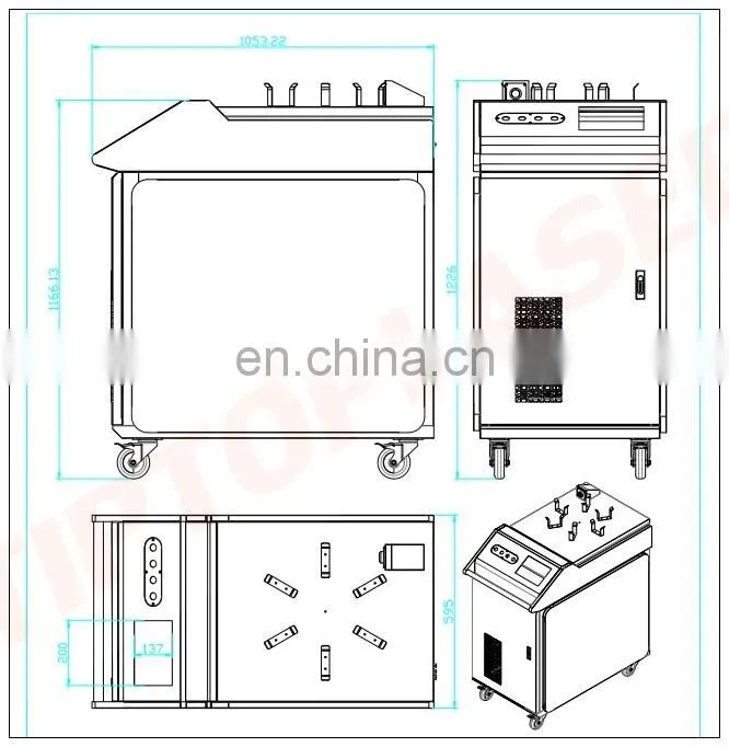 High-performance Fiber Laser Welding Machine 1000w Optical Fiber Laser Welder Stainless Steel Laser Soldering