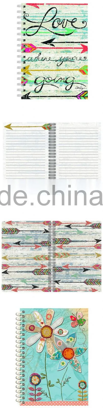 2016 high quality shenzhen spiral notebook with custom printing supplier
