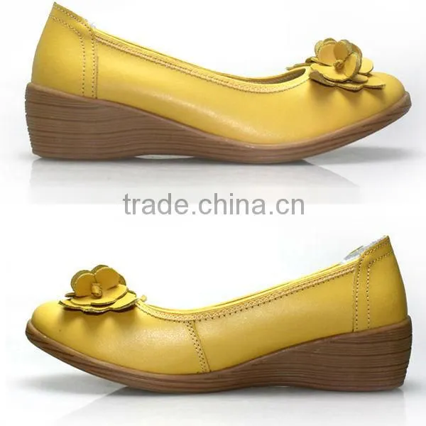 blue flower woman shoes fashion 2013