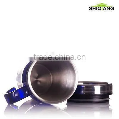 450ml double wall insulated stainless steel travel thermal mugs with handle BL-5061