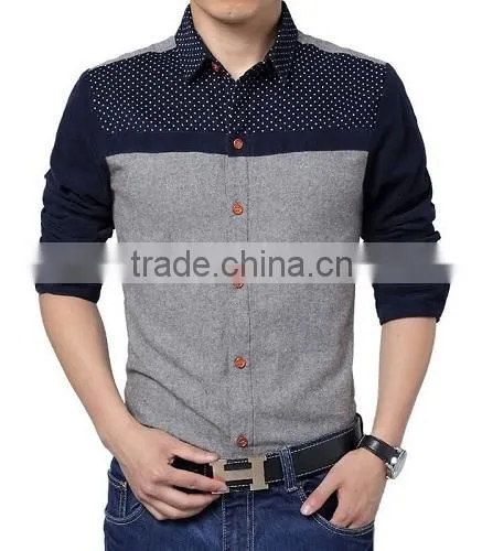 Fashionable mens flannel shirts check cotton flannel shirt