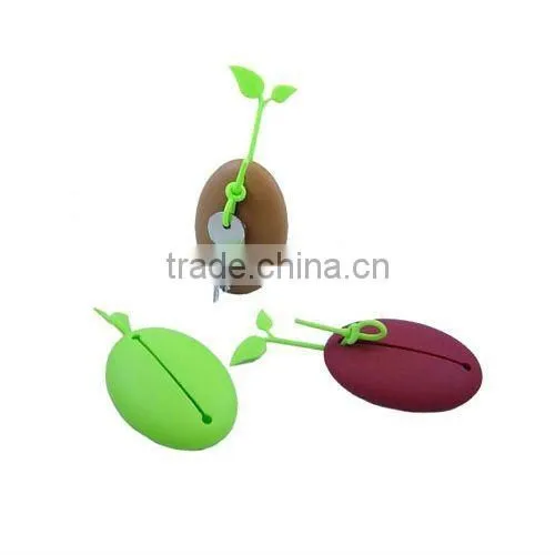 Customized Soft silicone rubber key chain