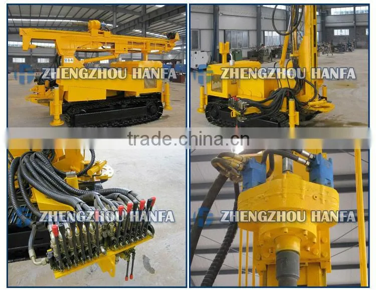 DTH water drilling rig, HF200Y water well drilling machine