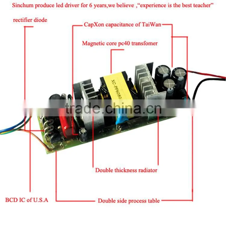 50000hours smd5730 IP 65 130w led flood light