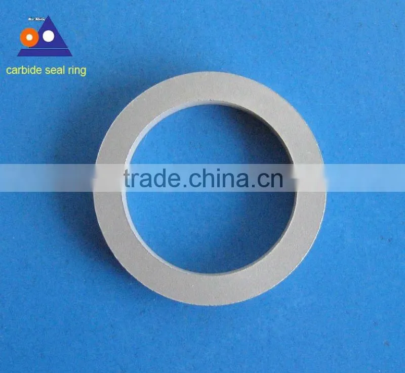 Mechanical Seal rings tungsten carbide wear parts with Hot Isostatic Pressing in long life circle