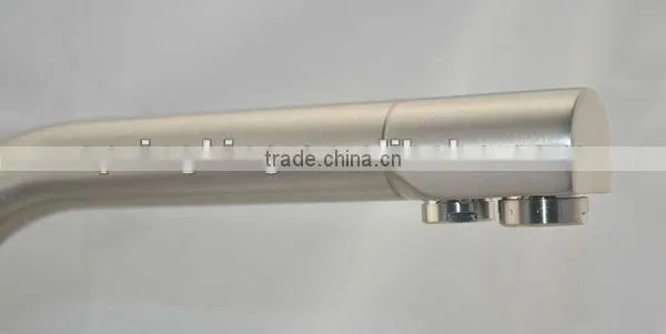 High Quality Brushed Nickle Brass Kitchen Faucet Mixer Filter Water Taps