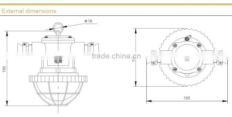 Mining Flameproof Luminaire