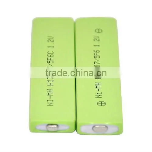 Nimh aa rechargeable battery 6V Rechargeable NiMH AA battery 6 volt