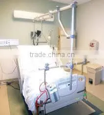 Hosptial Plain cotton bedding fabric washable fabric