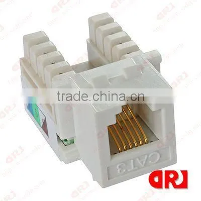 Cat3 UTP keystone jack