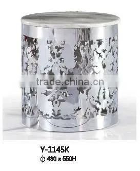 glass top flower stand&coffee table for clubs