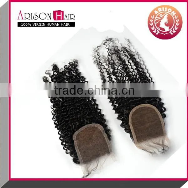 natural look lace closure New wholesale price natural color cheap lace closure piece