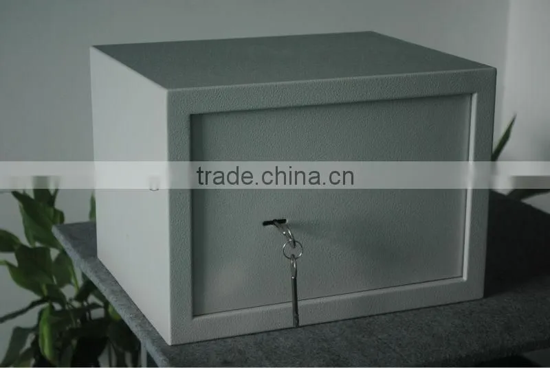 Cheapest two key safe box,simple safe case