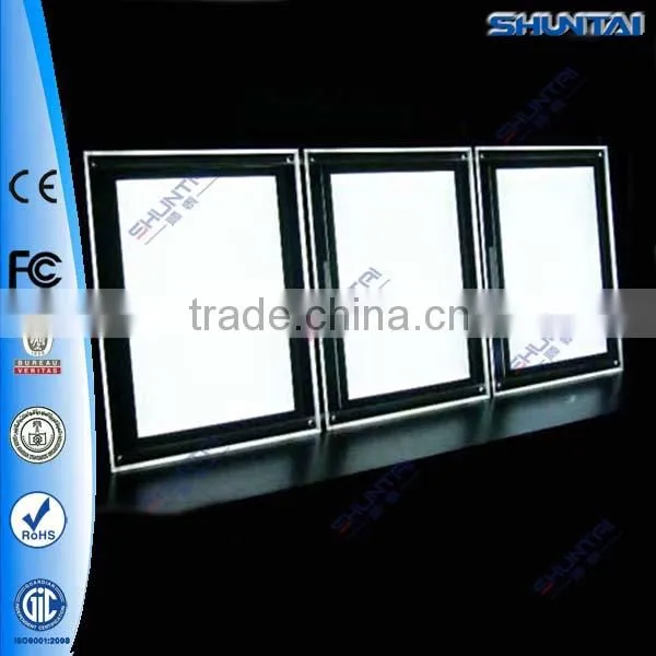 Crystal led advertising photo frame
