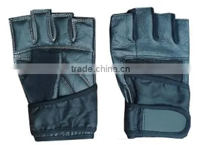 hot sale weightlifting gloves with wrist strap
