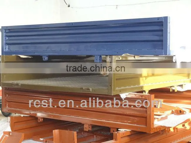 Painted box trailer, utility trailer, cage trailer