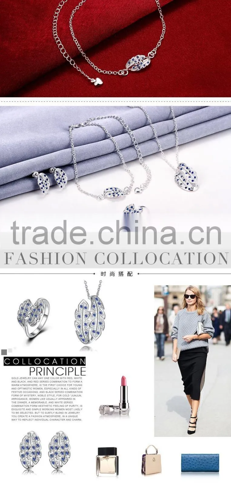 Handmade modern pearl necklace wedding necklace designs silver plated pearl necklace