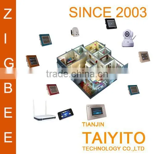 TYT wireless remote control zigbee smart home ,colorful automation switch