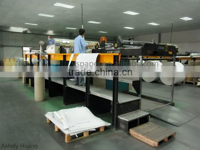 Coated Duplex Board White paper with grey back