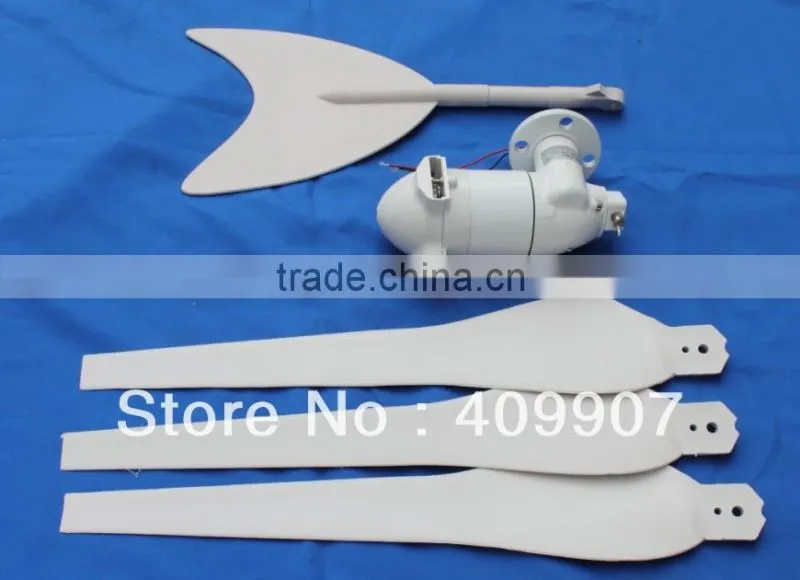 Wholesales 100w portable and small wind turbine generator windmill 12v 24v AC