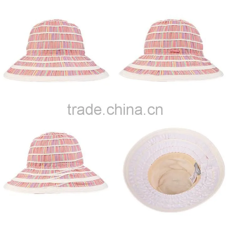 Ladies fashion handmade elegant high quality straw hat material