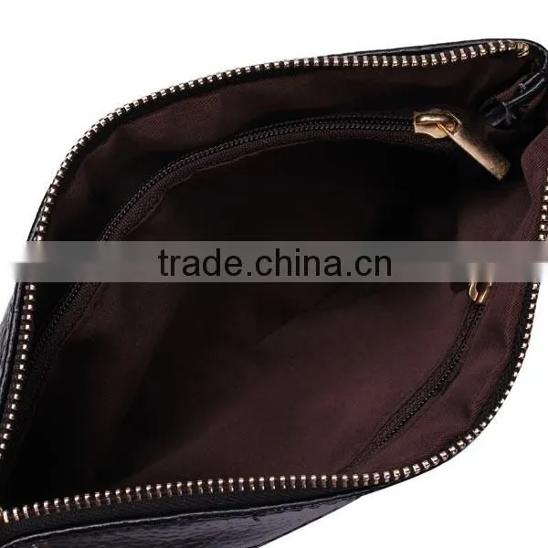 Fashion women designer Snake Grain PU material clutch bag