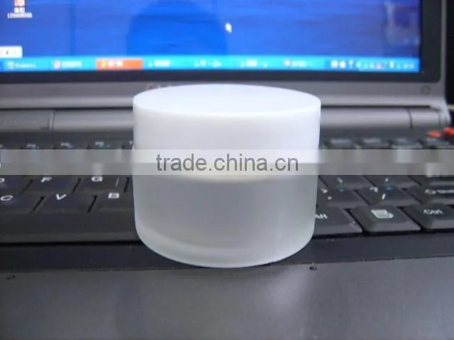 50g Round Glass Bottle Cylinder Cream Jar Skin Care Jar face cream jar