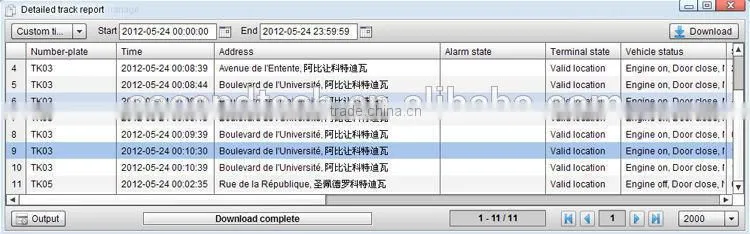 gps vehicle tracker system